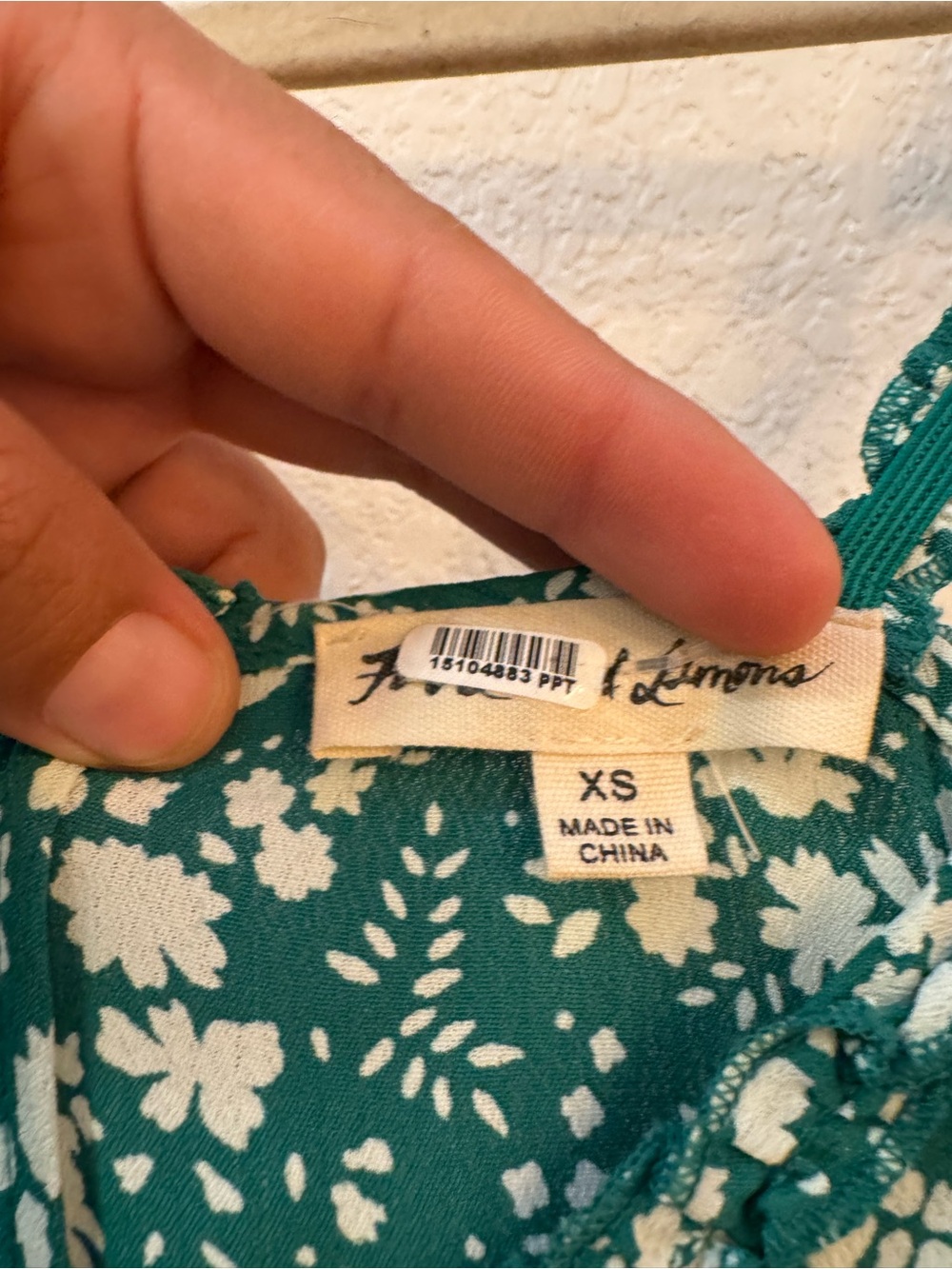 For Love and Lemons Zamira Green Floral Sundress with Sweetheart Neckline Ruffle - Picture 8 of 15